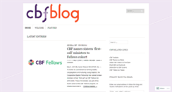 Desktop Screenshot of cbfblog.com