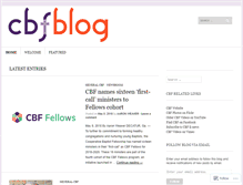 Tablet Screenshot of cbfblog.com